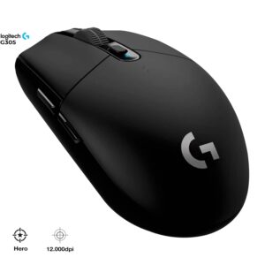 Mouse Logitech Gamer G305 Lightspeed / Wireless / 12000dpi / 6 Botones Programables / Negro