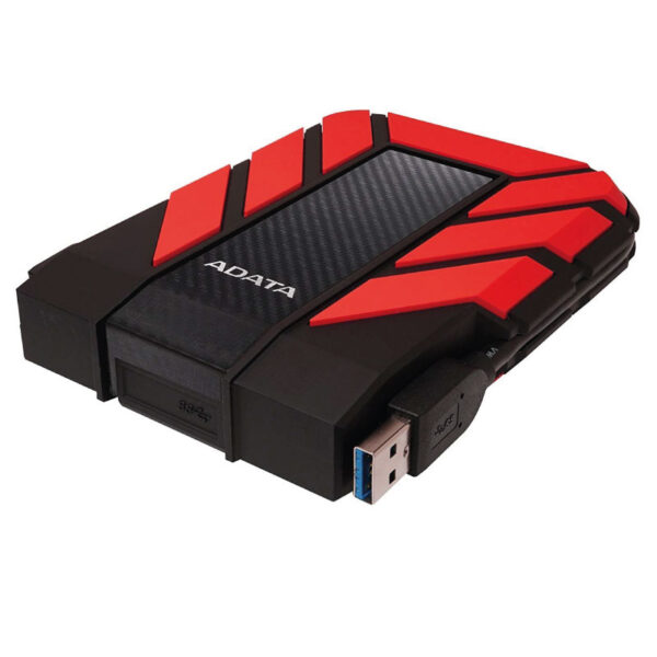 Disco Duro Externo Adata 2TB HD710 Pro Rojo | USB 3.2 Antigolpes | Resistente Al Agua | 2.5″