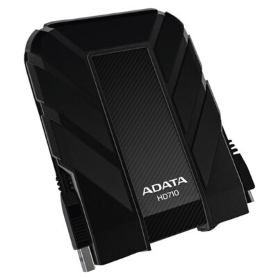 Disco Duro Externo Adata 4TB HD710 Pro Negro | USB 3.2 Antigolpes | Resistente Al Agua | 2.5″
