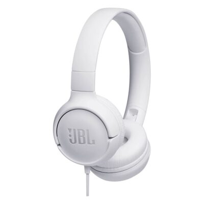 Headphone Jbl Tune 500 – Blanco – Auriculares Con Diadema Con Micro – En Oreja – Cableado – Conector De 3.5mm