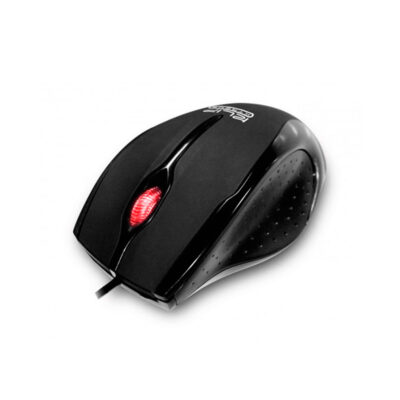Mouse Klipx KMO-104 Ebony/ Optico Con Conexion Usb/ Diseño Ergonomico/ Sensor Optico De 800dpi/ Rueda De Desplazamiento Iluminada/  Negro