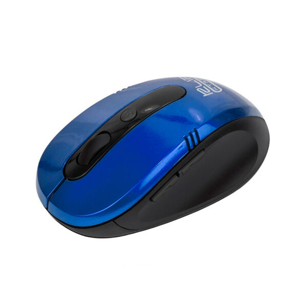 Mouse Klipx Wireless KMW-330BL 1600dpi 2.4ghz Vector Blue 6botones