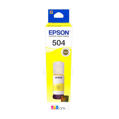 Botella De Tinta Epson T504420 Yellow 70ml L4150 L4160 L6161 L6171 L6191