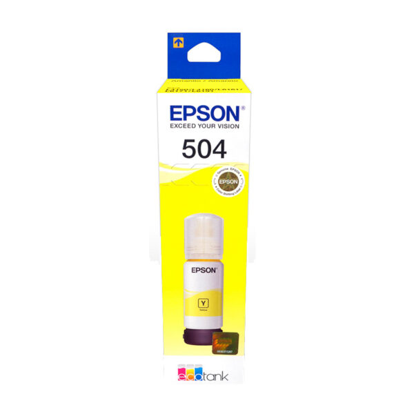 Botella De Tinta Epson T504420 Yellow 70ml L4150 L4160 L6161 L6171 L6191