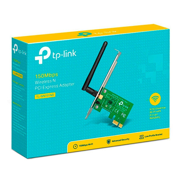 Tarjeta Red Tp-link WN781ND Pci-express Wireless 150Mbps