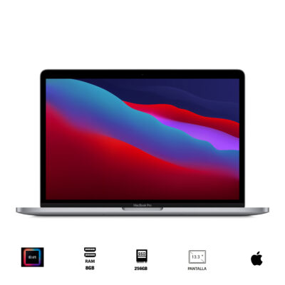 Apple Macbook Pro Myd82la/a Chip Aplle M1 Cpu8 / Display 13.3” / 8gb Ram / 256gb Ssd / Space Grey